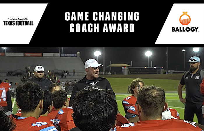 Game Changing Coach Award